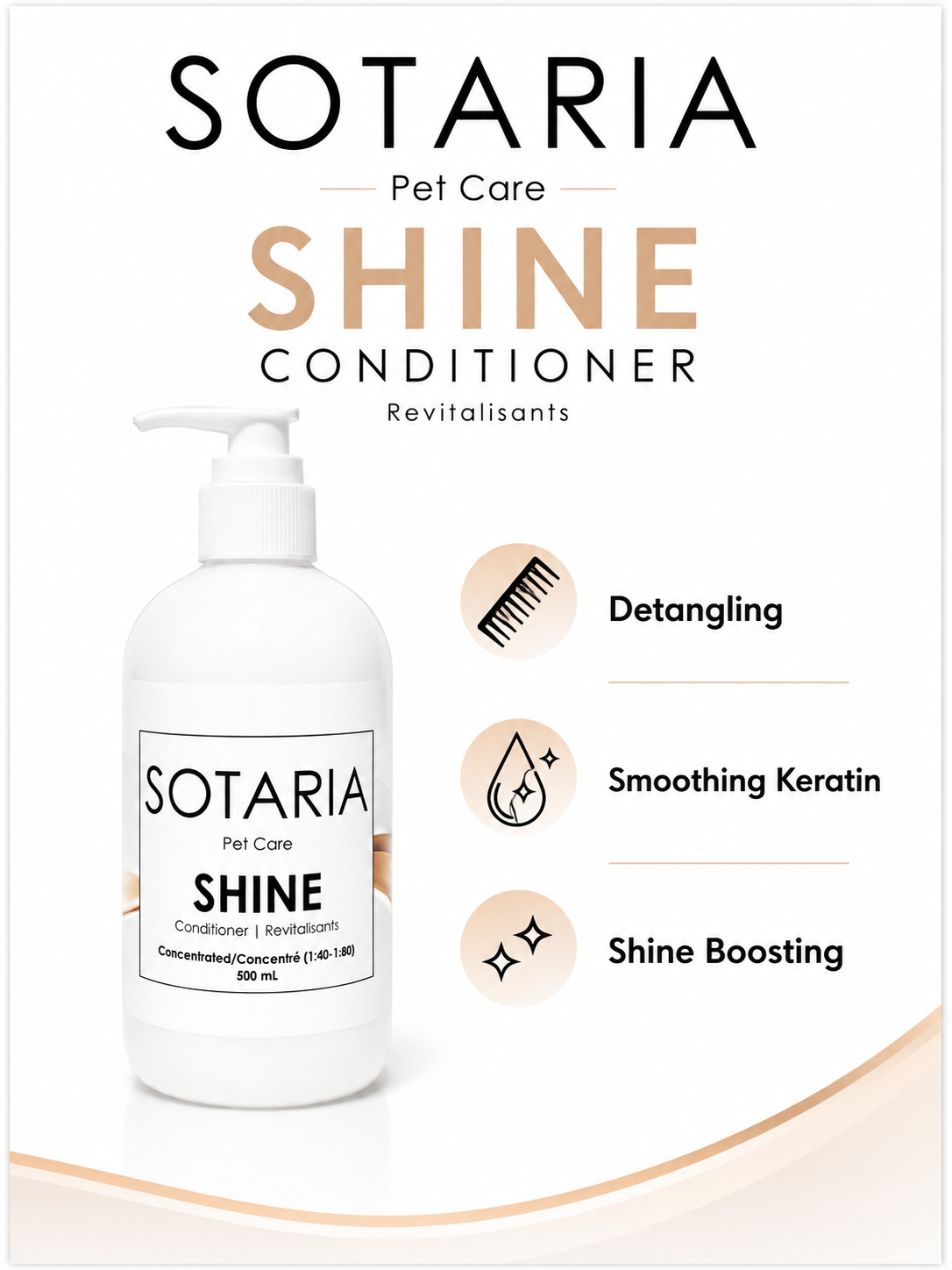 SHINE Leave-In Conditioner concentrate