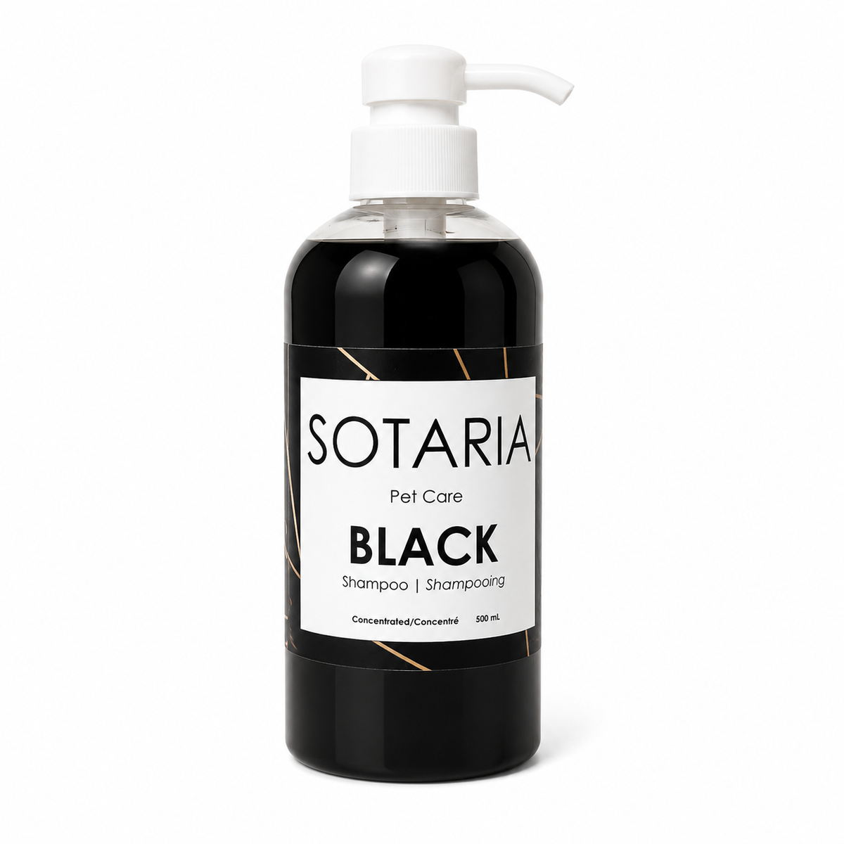 BLACK Shampoo concentrate