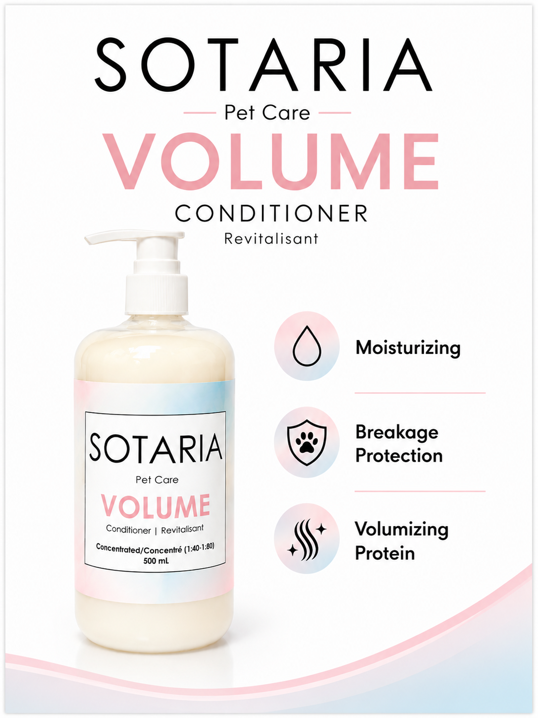 VOLUME Leave-In Conditioner concentrate